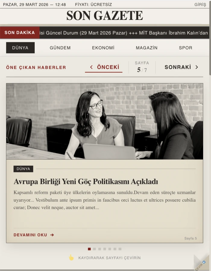 Son Gazete 01.04.2026