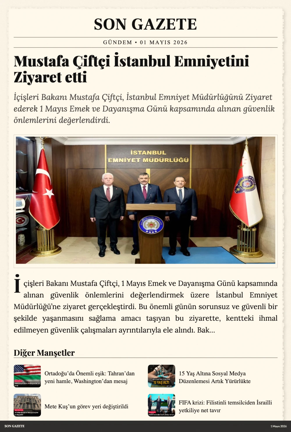 SON GAZETE