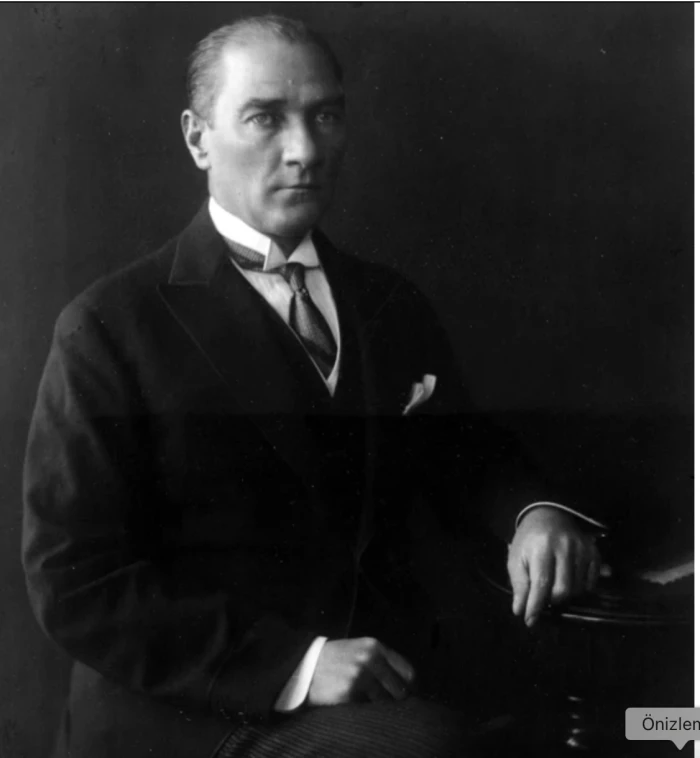 Atatürk'ün stüdyo fotoğraf çekimlerinde, videosu da ortaya çıktı