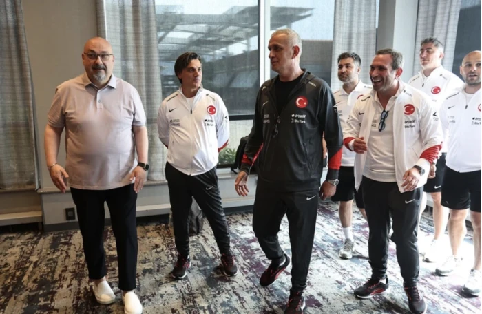 2025 Milli Takım bayramlaşma