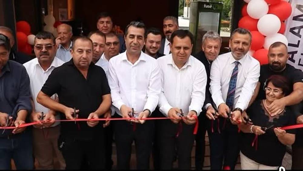 Muğla'da Halk Market ve Kafe Açıldı