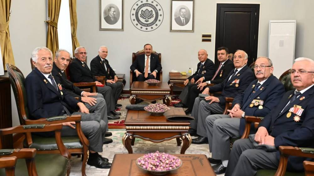  Gazilerle Anlamlı Buluşma 