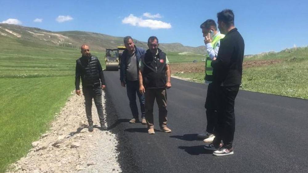  Şehittepe Üs Bölgesi'nin Yeni Yolu Hızla Tamamlanıyor 