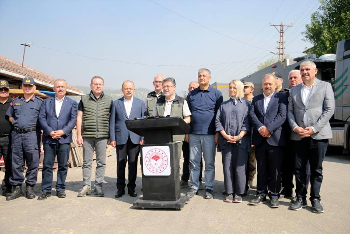 Bakan Yumaklı Orman Yangınları Hakkında Bilgi Verdi
