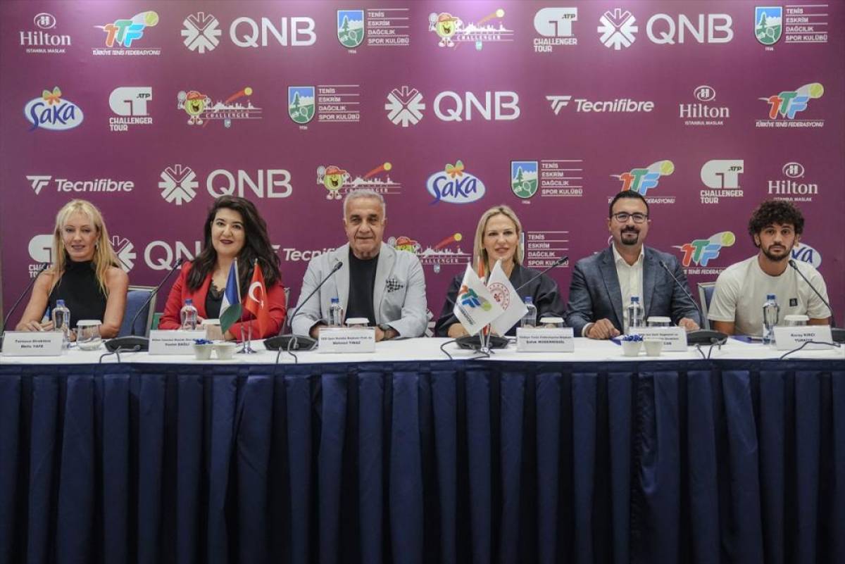 QNB İstanbul Challenger-TED Open Tenis Turnuvası Basın Toplantısı