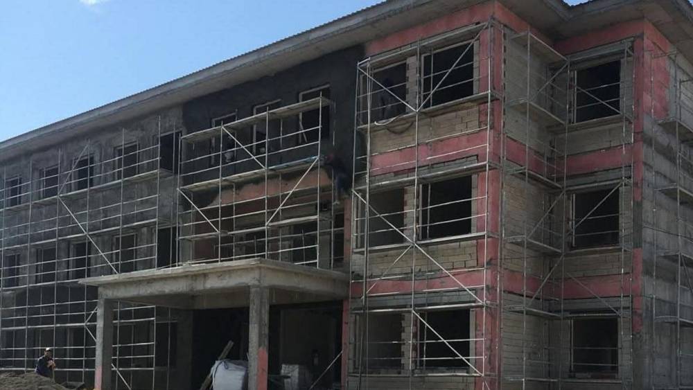  Kars'ta Yeni Ortaokul İnşaatı Hızla İlerliyor 