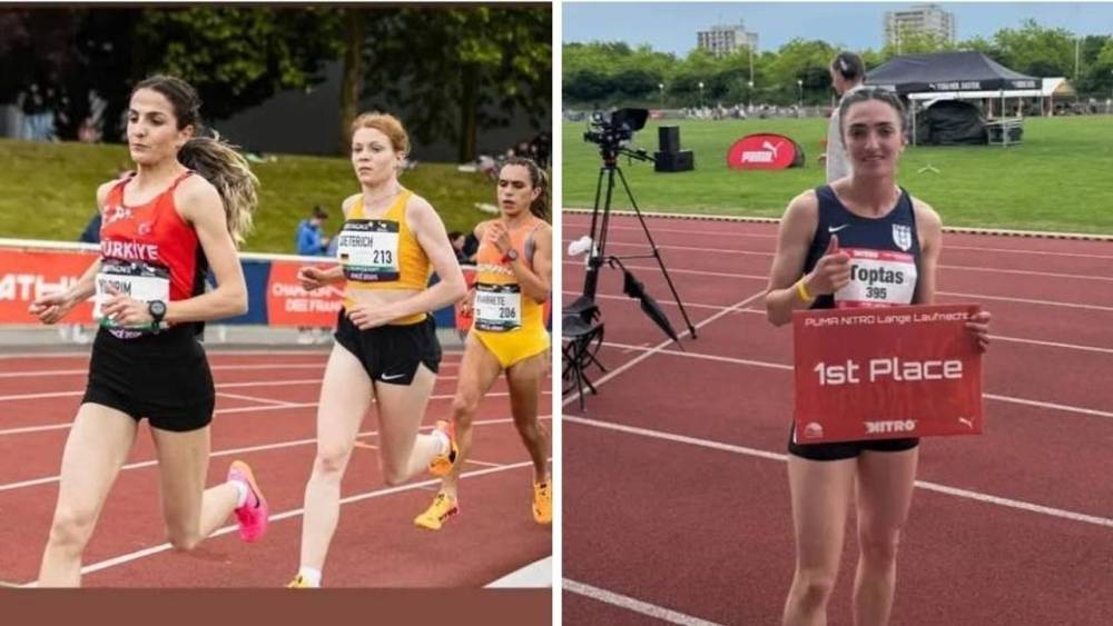Kübra Toptaş, 1500m'de zaferi yakaladı!