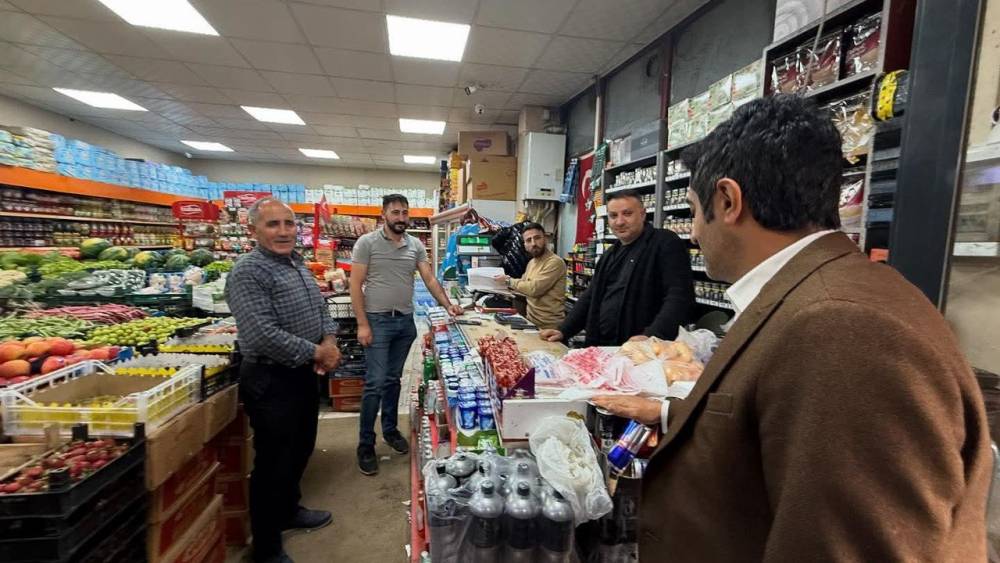  Kaymakam Aslantatar Esnafı Ziyaret Etti 