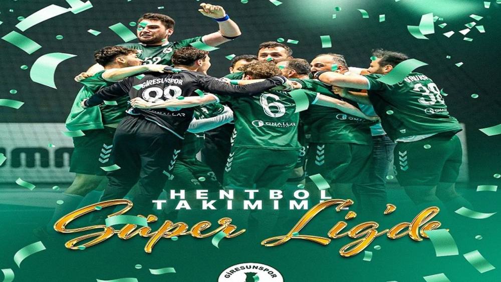  Giresunspor, Hentbol Süper Ligi'nde! 