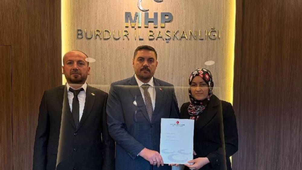 MHP Burdur'da Kadın Gücüne Yeni Atama