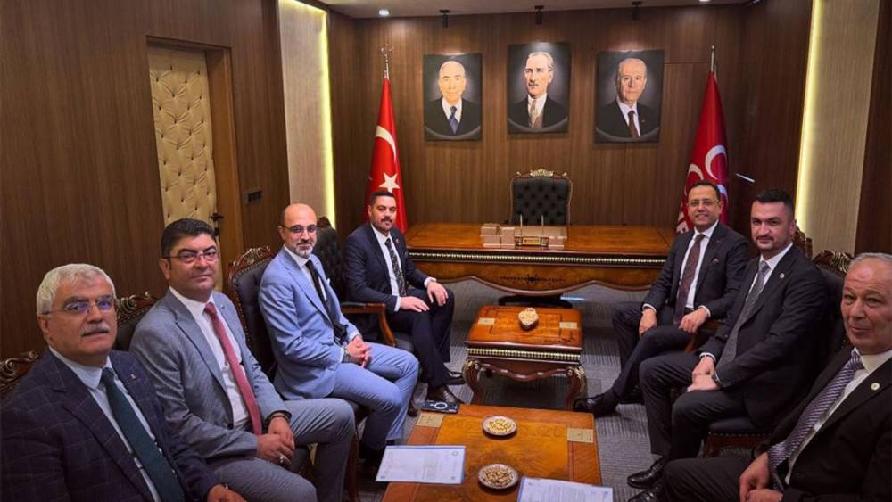 Burdur'da Tarım ve Orman Bakan Yardımcısı'ndan MHP Ziyareti