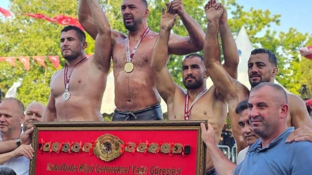 Kabulbaba Koy Güreşlerinde Coşku Doruğa Ulaştı!
