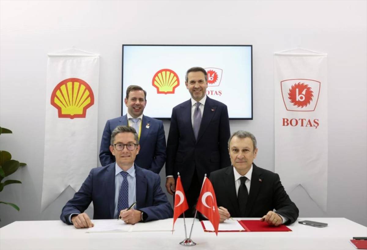 BOTAŞ ile Shell arasında LNG tedarikini içeren anlaşma imzalandı