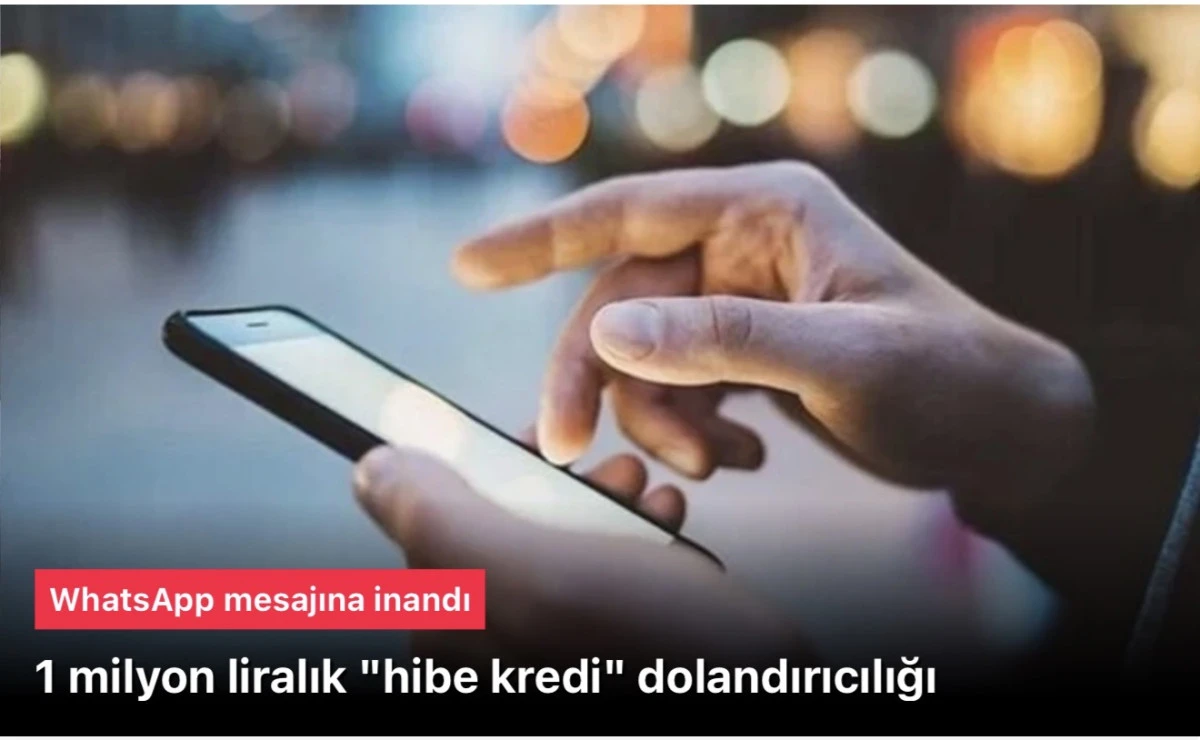 1 milyon lira değerindeki "hibe kredi" dolandırıcılığında 3 tutuklama