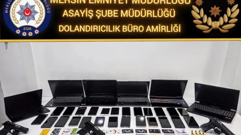 100 milyon para trafiği! Mersin'de dolandırıcılık şebekesi &ccedil;&ouml;kertildi