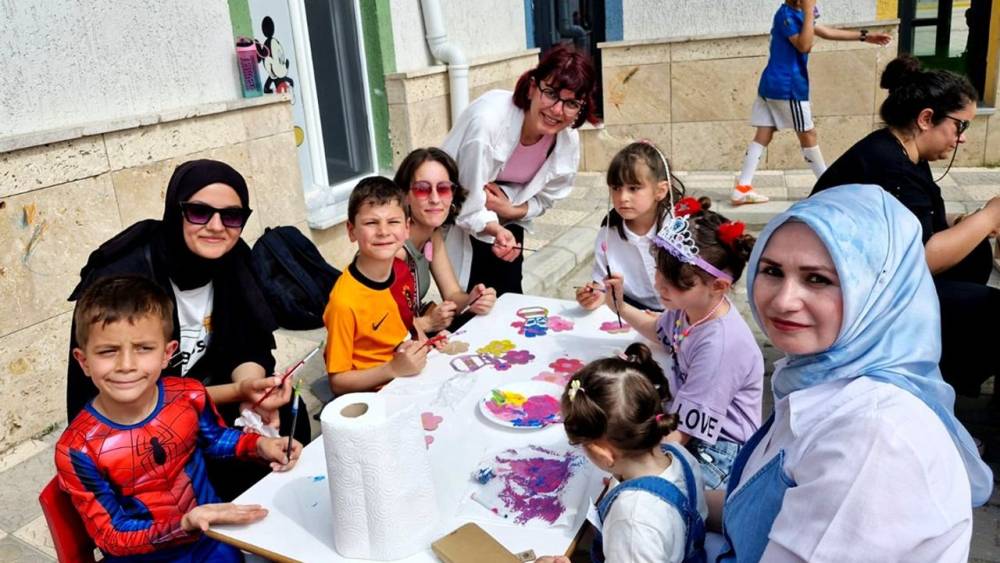 Annelere Özel Renkli Bir Etkinlik
