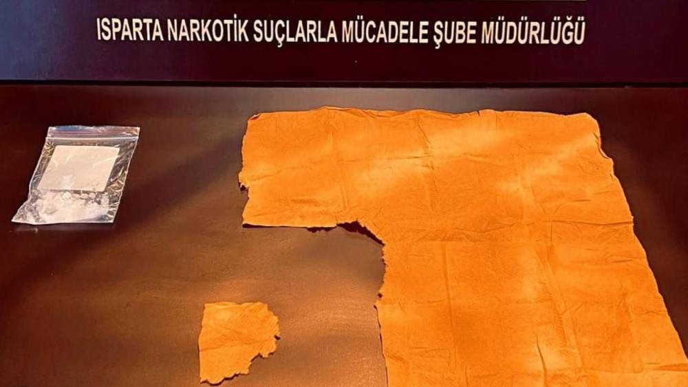 Isparta'da Uyuşturucu Operasyonu