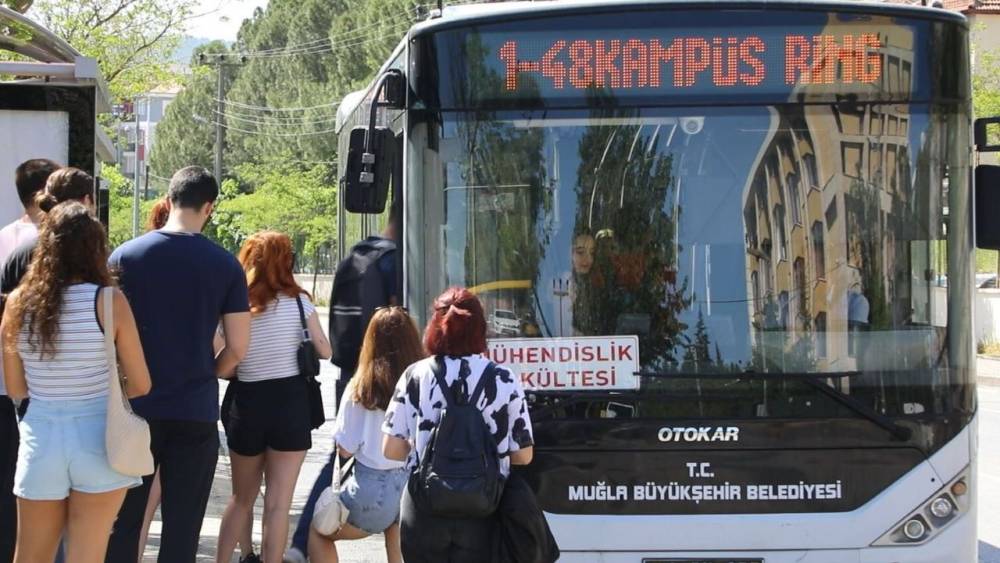  Muğla'da Öğrenci Ulaşım Ücreti 1 TL! 