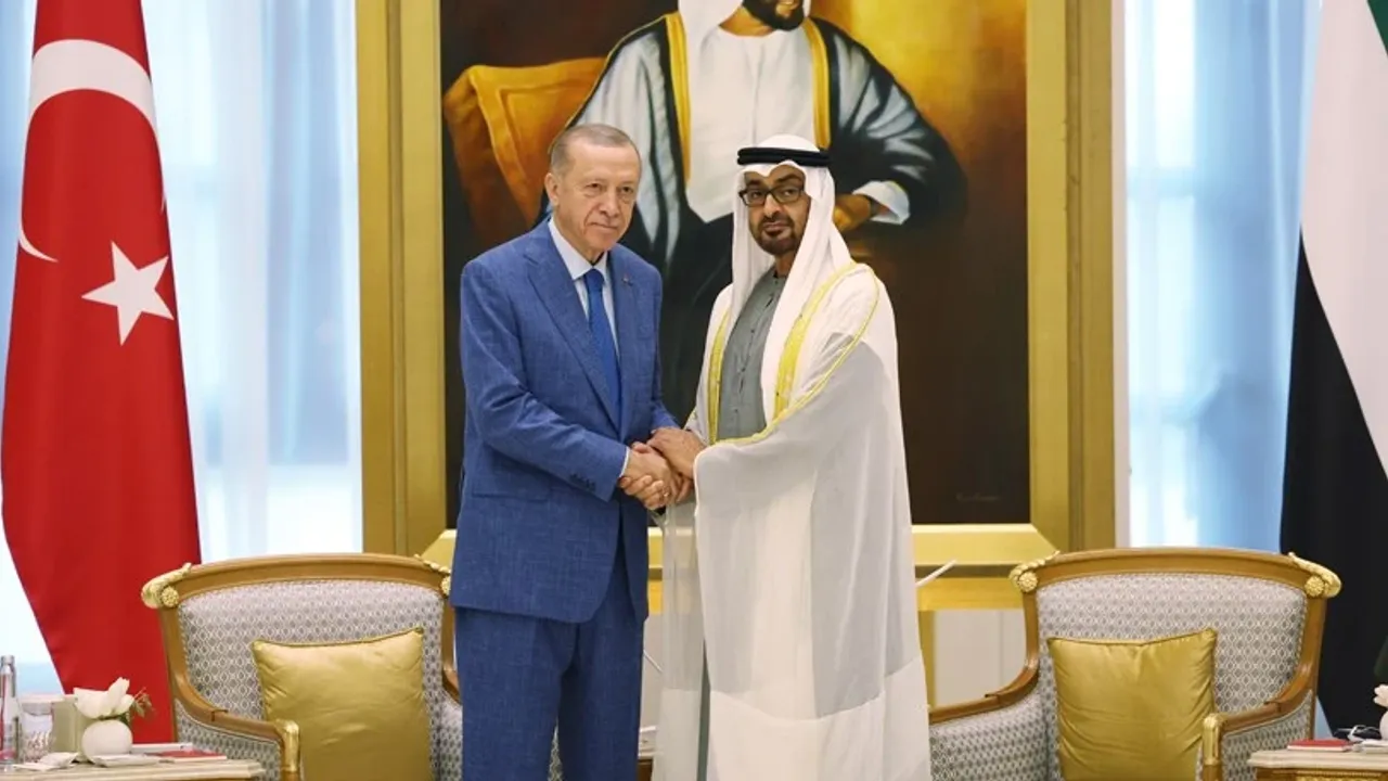  Erdoğan ve Al Nahyan Görüşmesi       