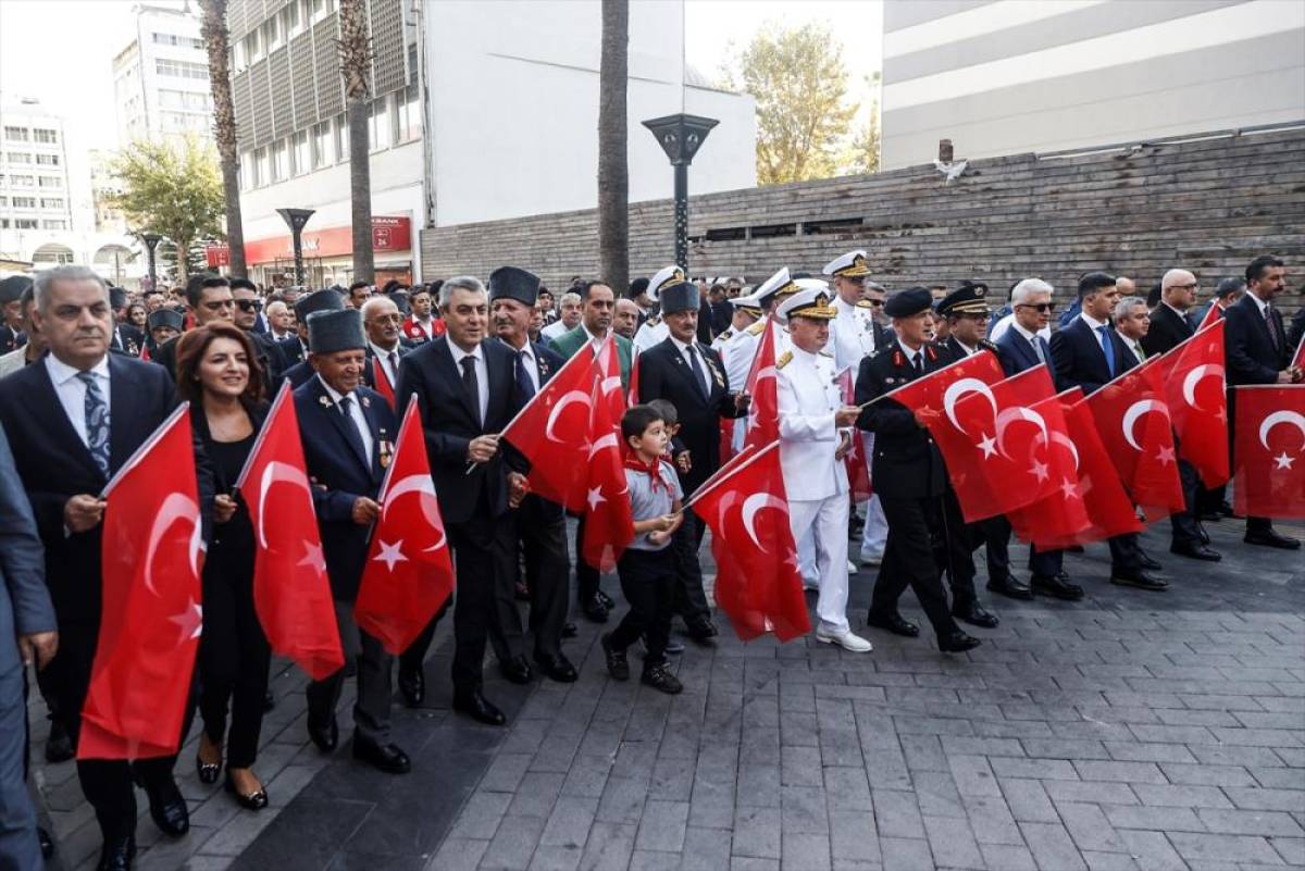 Adana, Mersin, Hatay ve Osmaniye'de 19 Eylül Gaziler Günü kutlandı