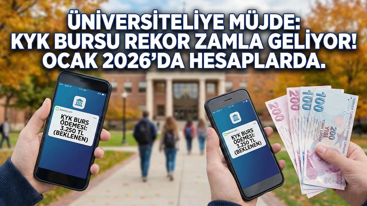 2026 KYK Burs ve Kredi Zamlı İlk Toplu Ödeme Tarihi Belli Oldu! Ne Zaman Yatacak?