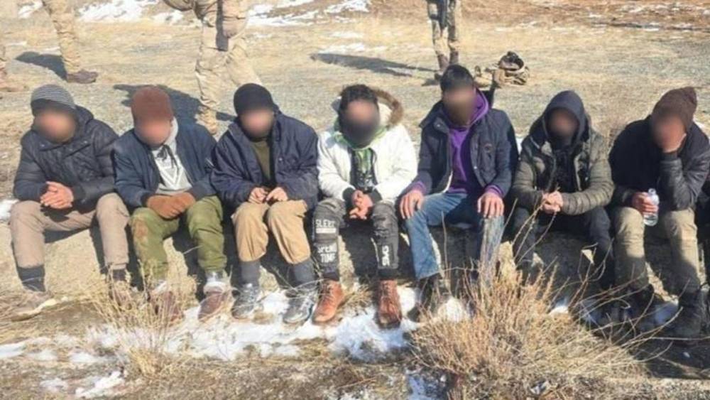  Kars'ta Düzensiz Göçmen Operasyonu 