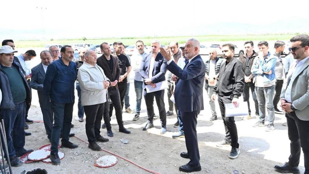  Isparta'da Yeni Sanayi Sitesi İnşaatı Devam Ediyor 