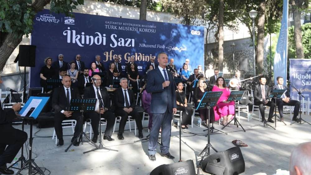  Gaziantep'te Geleneksel Türk Musikisi Konseri Yapıldı 