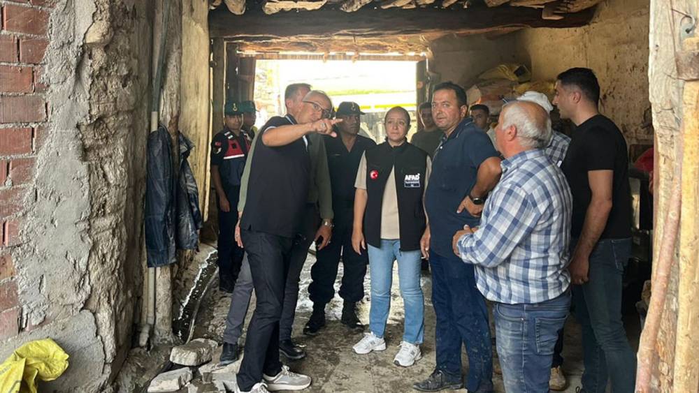 Burdur'da Yangın: Vali İncelemelerde Bulundu