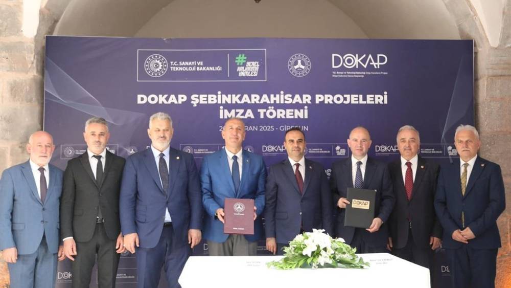  Giresun’da Tarımsal Projelerin İmzaları Atıldı 