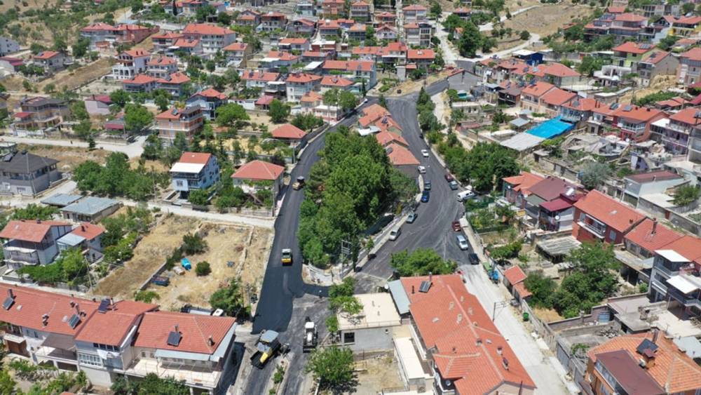  Isparta'da Asfalt Çalışmaları Sürüyor 