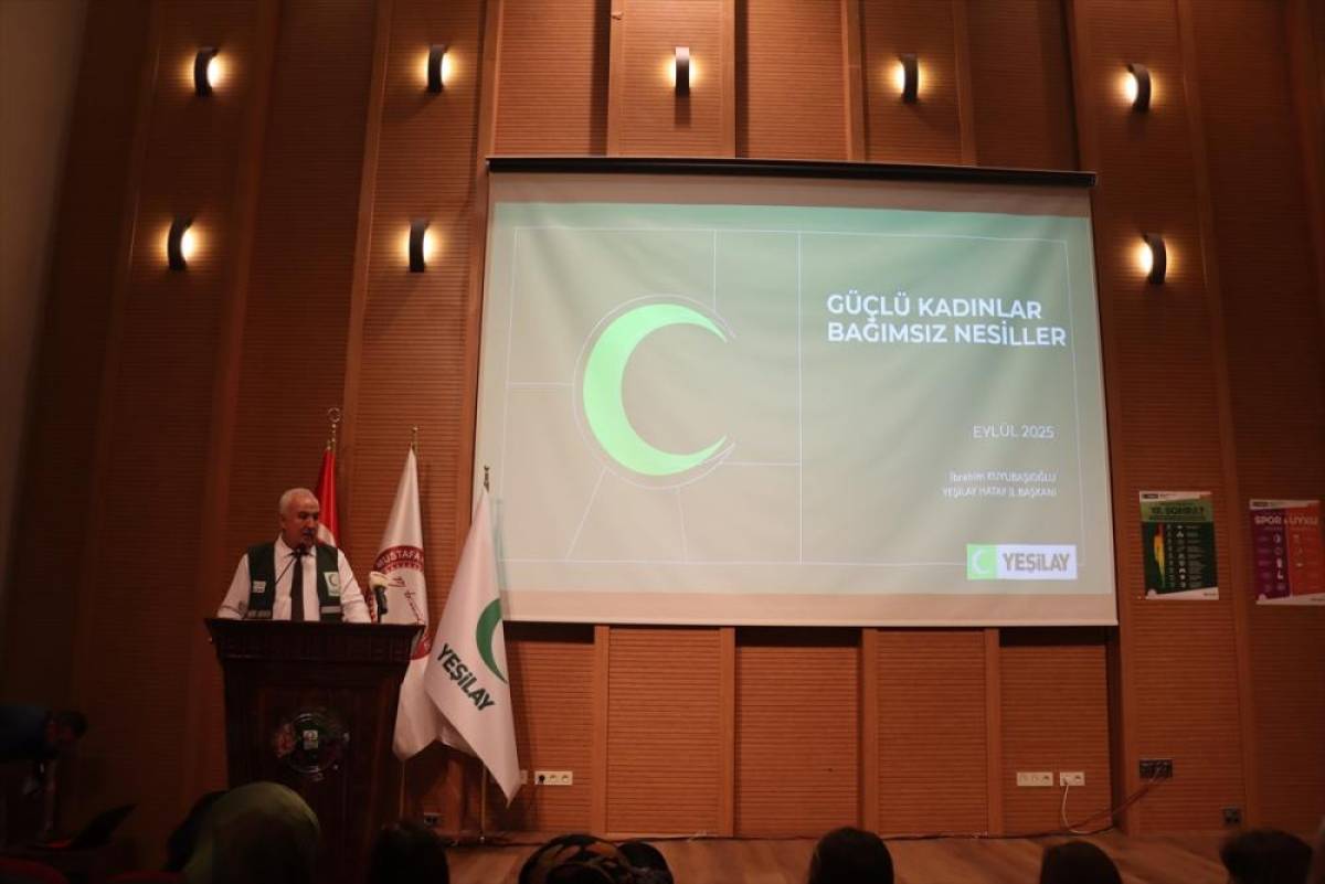 Hatay'da Yeşilay tarafından 