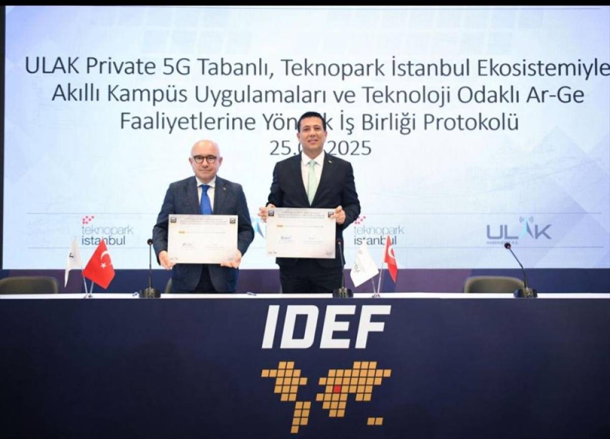 Teknopark İstanbul ve ULAK’tan yerli 5G ile akıllı ekosistem hamlesi