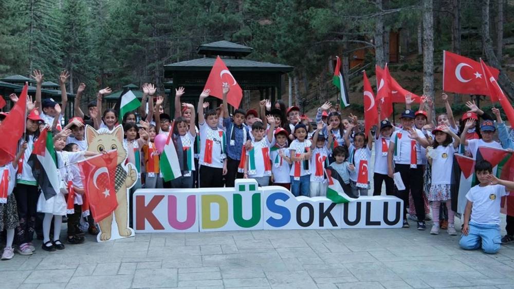  Kudüs Çocuk Şenliği Renkli Görüntülere Sahne Oldu 