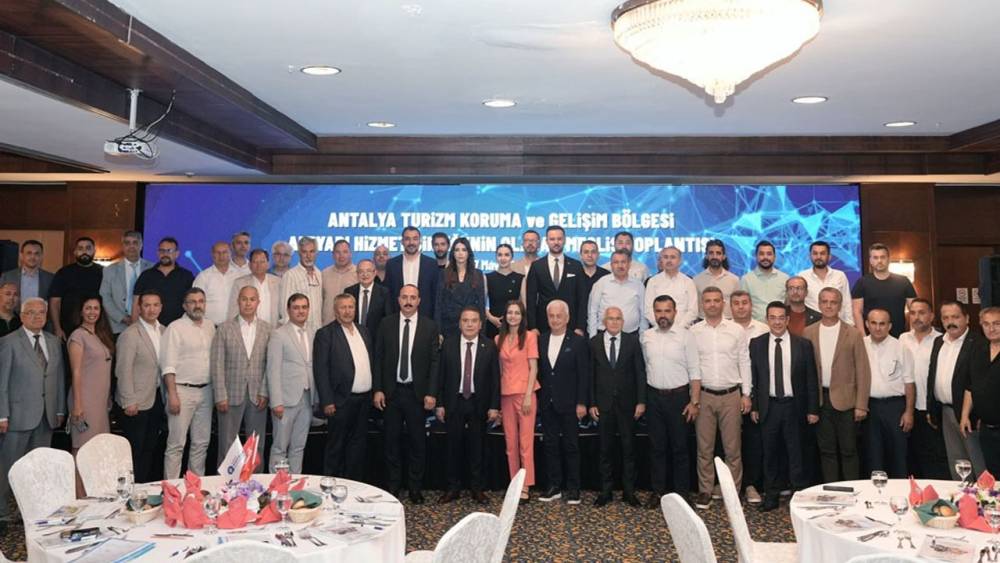 Antalya'da Turizm Altyapı Toplantısı yapıldı