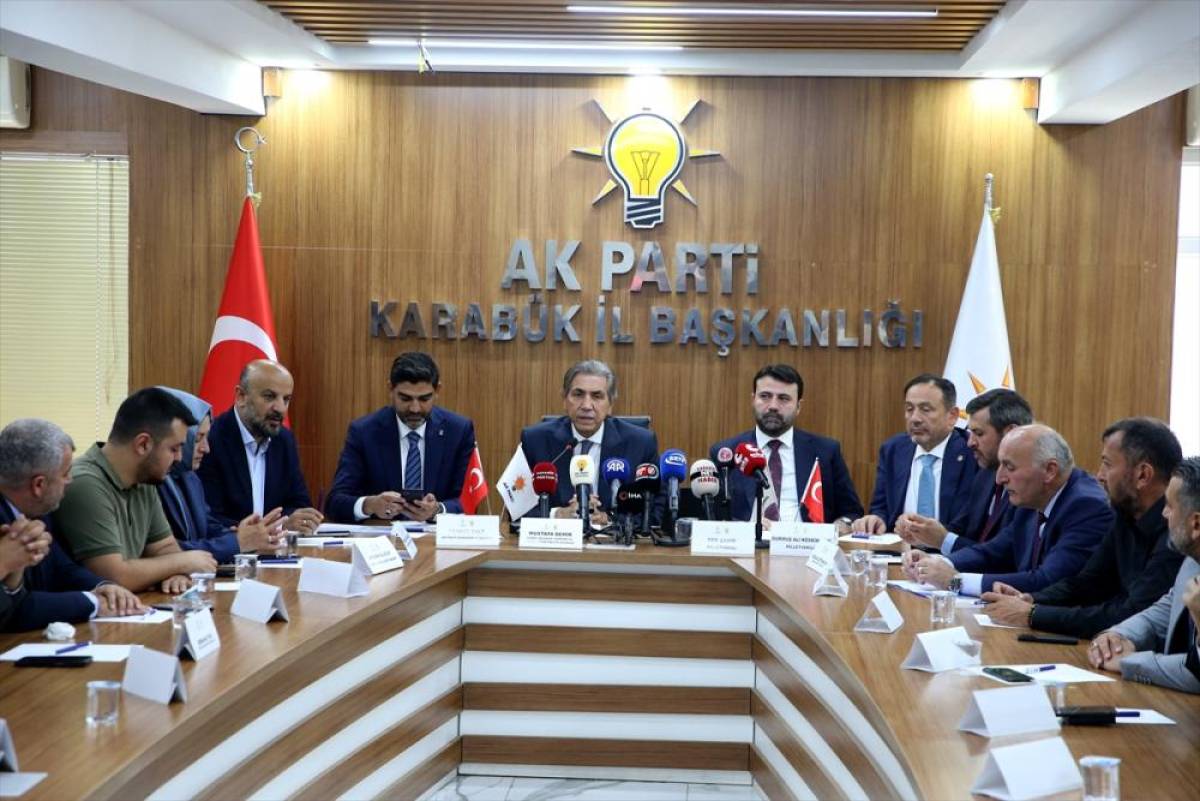 AK Parti Genel Başkan Yardımcısı Demir, Karabük'te konuştu: