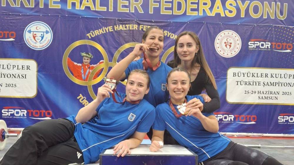 Samsun'da Halter Şampiyonası! Rekorlar Kırıldı!
