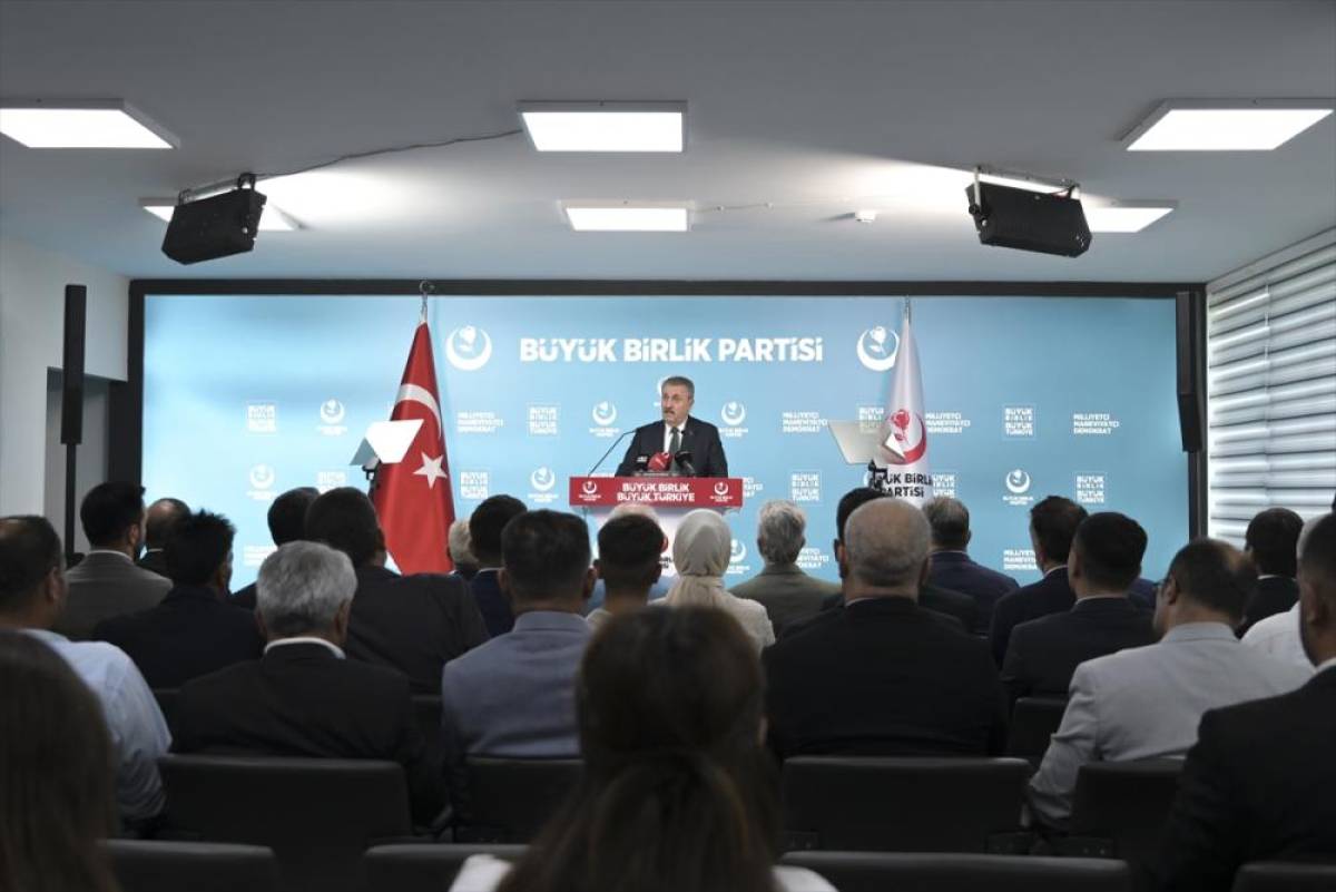 BBP Genel Başkanı Destici, gündemi değerlendirdi: