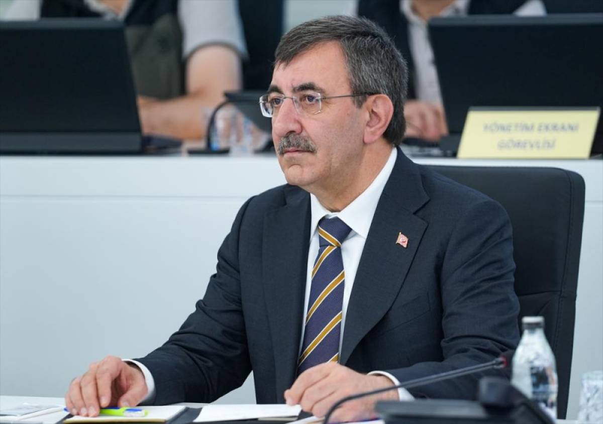 Cumhurbaşkanı Yardımcısı Yılmaz, Orman Yangınlarıyla Mücadele Toplantısı'nda konuştu: