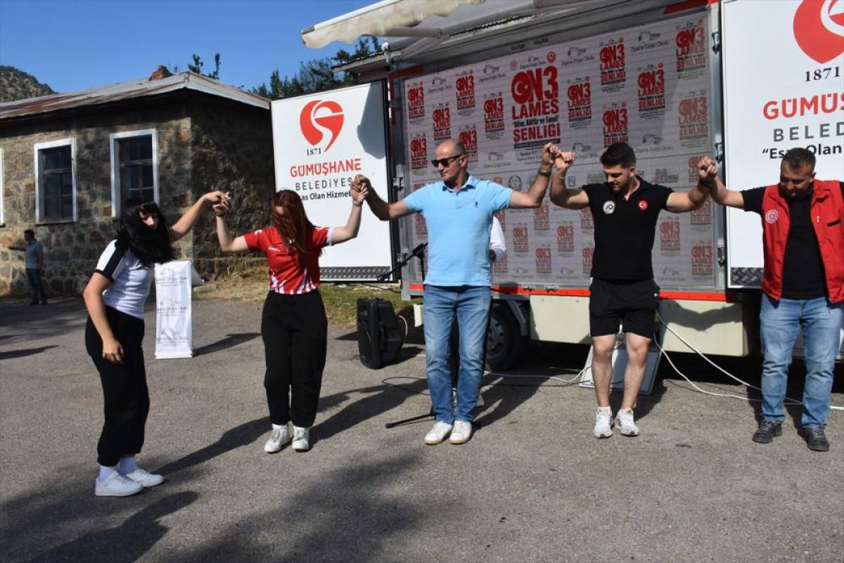 Gümüşhane'de 13. Lames Bilim Kültür ve Sanat Şenliği düzenlendi