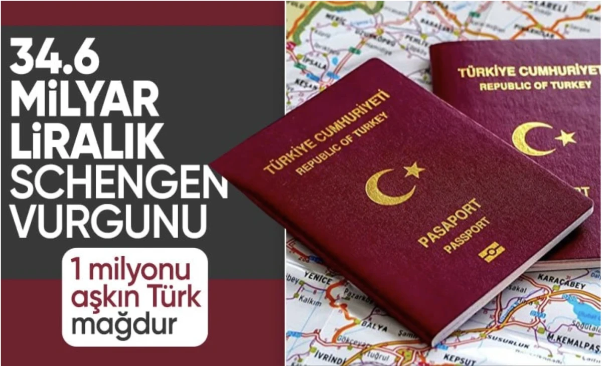 34.6 milyar Schengen dolandırıcılığı! 1 milyonu aşkın Türk mağdur