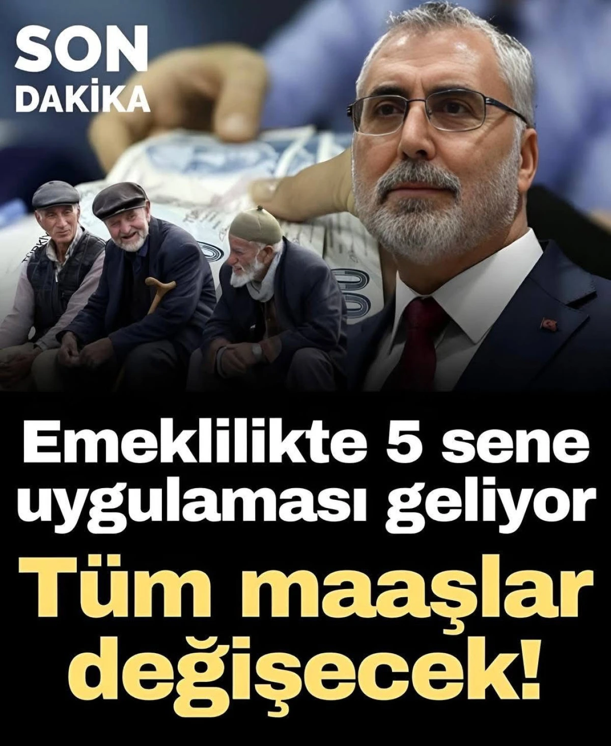 5 sene detayı | Emekliler dikkat
