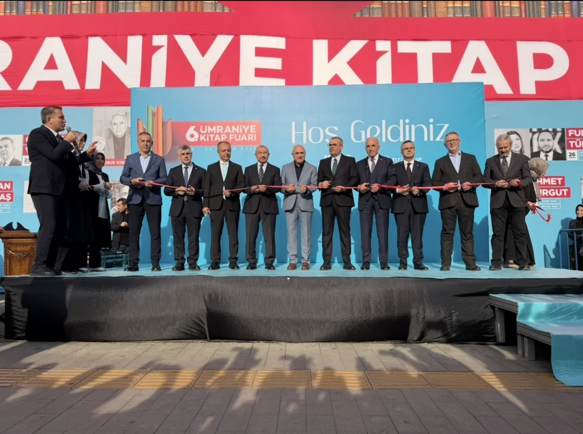 6. Ümraniye Kitap Fuarı Başlıyor: Edebiyat Severleri ‘Kitap Vakti Geldi’ Şölenine Davet Ediyor!