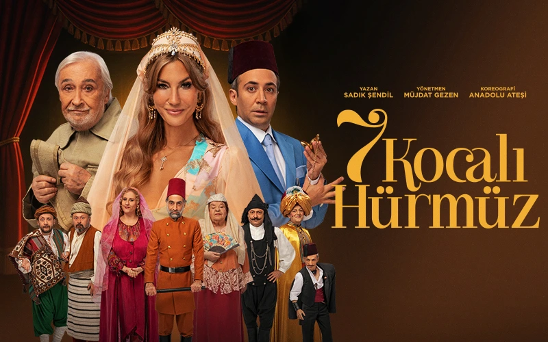 7 Kocalı Hürmüz Müzikali (7 Husbands of Hürmüz Musical) Biletleri Bubilet.com.tr’de: Müjdat Gezen’in Efsane Dönüşüyle 31 Ekim Bostancı Gösteri Merkezi’nde Unutulmaz Bir Gece!