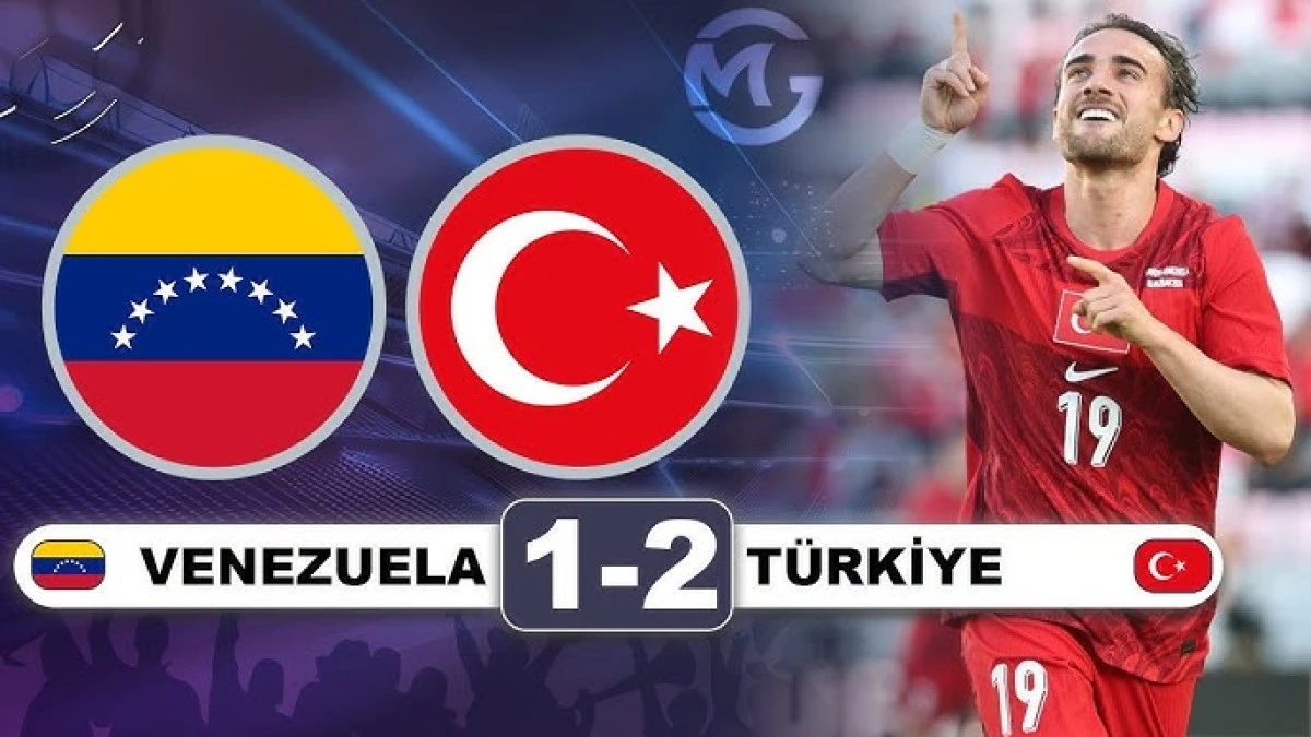 A Milli Takımımız Venezuela&rsquo;yı Geriden Gelerek 2-1 Mağlup Etti!
