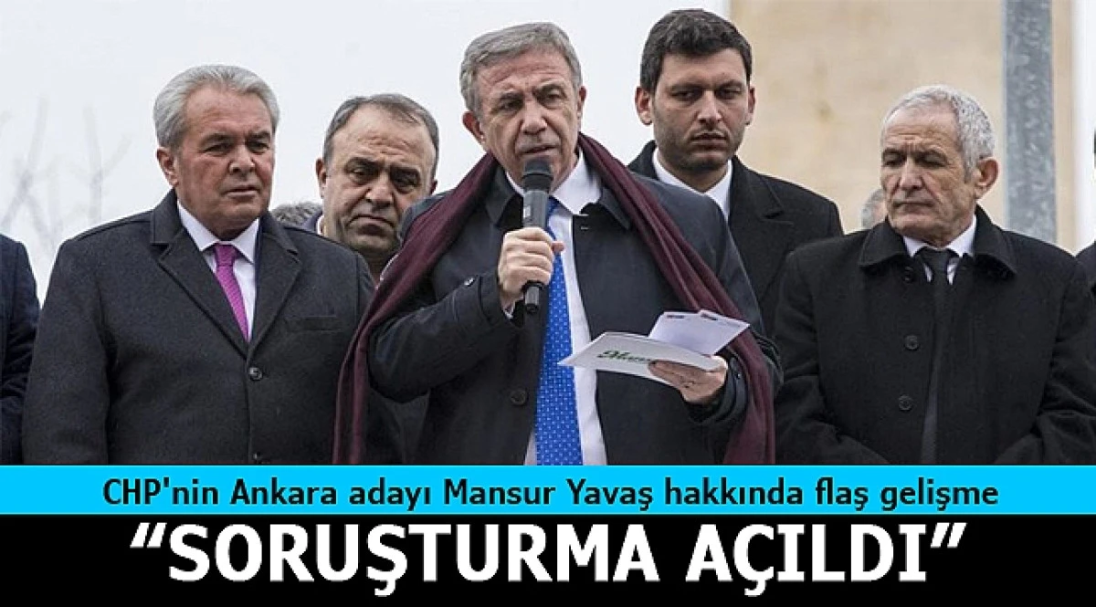 ABB Konser Yolsuzluğu Soruşturmasında Şok Gelişme: Mansur Yavaş İçin Soruşturma İzni Talebi