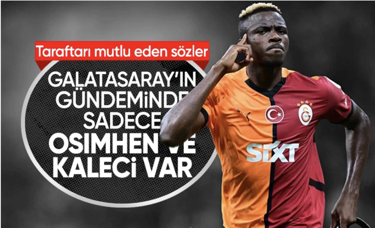Abdullah Kavukçu: Galatasaray'ın gündeminde Osimhen ve kaleci var