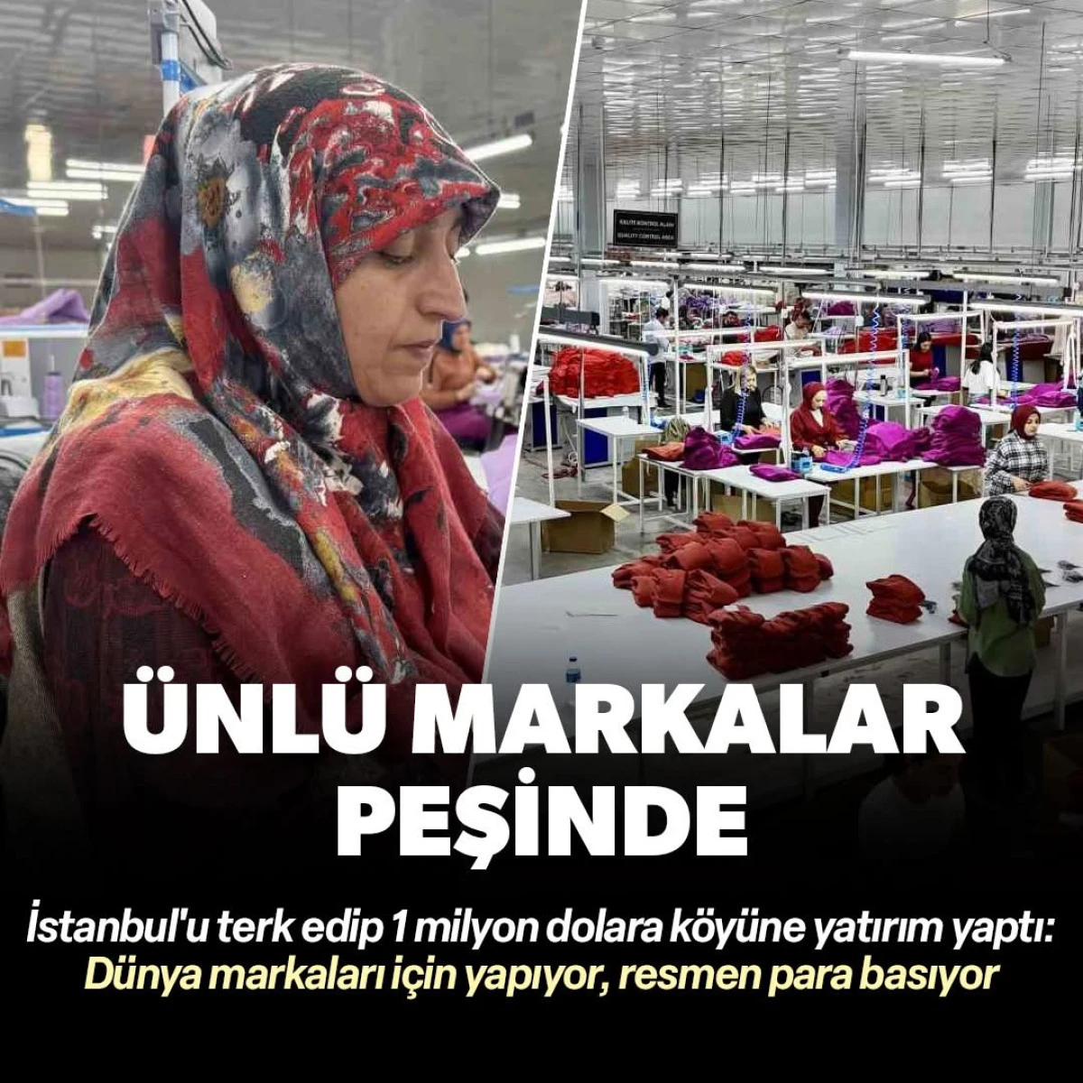 Ağrı’daki tekstil fabrikası! Sporteks, kadın ve engellileri istihdam ediyor