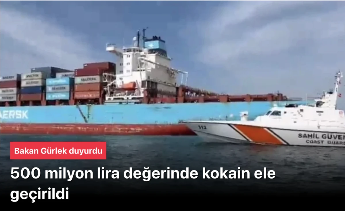 Akın G&uuml;rlek&rsquo;ten B&uuml;y&uuml;k Uyuşturucu Operasyonu: 500 Milyon Liralık 106 Kg Kokain Ele Ge&ccedil;irildi!