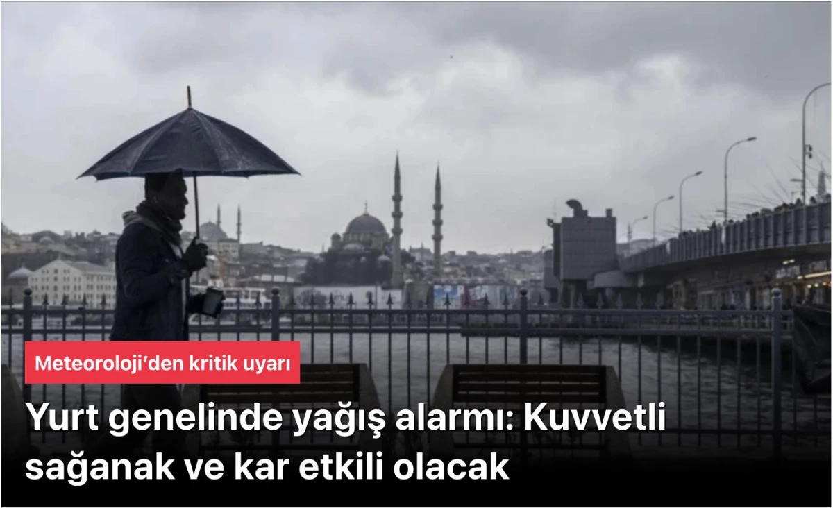 AKOM: İstanbul'da yeni haftada hava nasıl olacak?